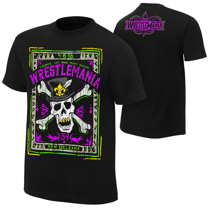 wrestlemania 34 shirt