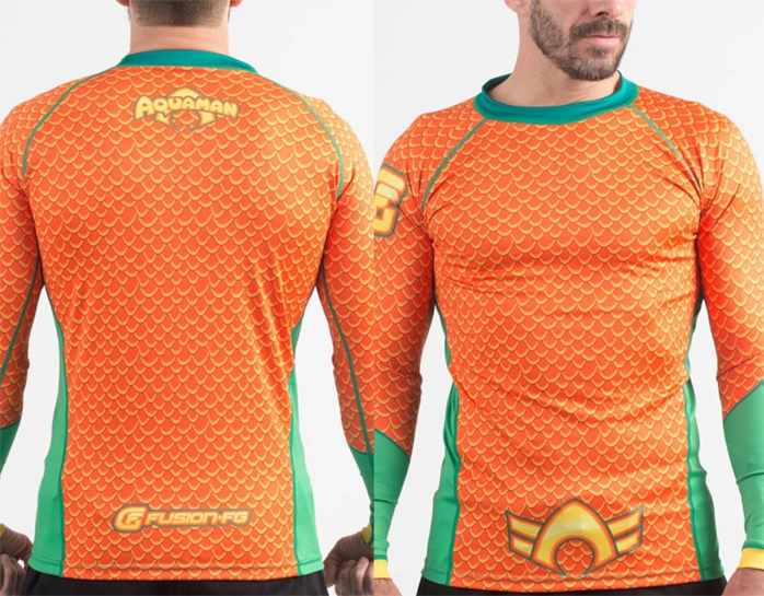 Aquaman Rashguard by Fusion Fight Gear