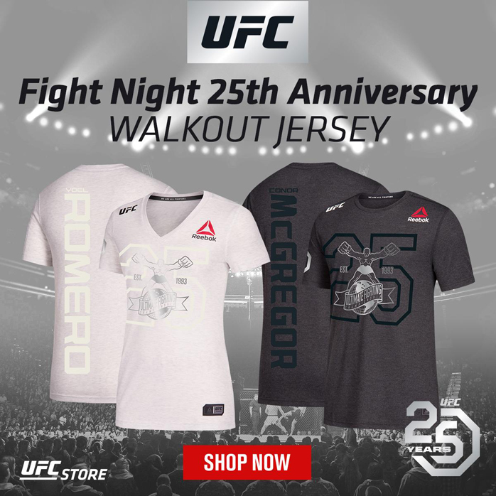 UFC 20th Anniversary Collection-20 Yrs of Fight Tee Black Men Size S-3XL NWT 