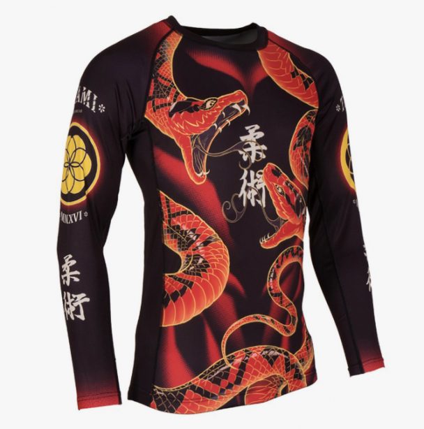 Tatami Dueling Snakes Rashguard and Fight Shorts