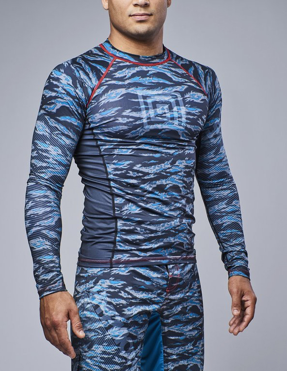 hypnotik-geo-tiger-camo-long-sleeve-bjj-rashguard-blue-1