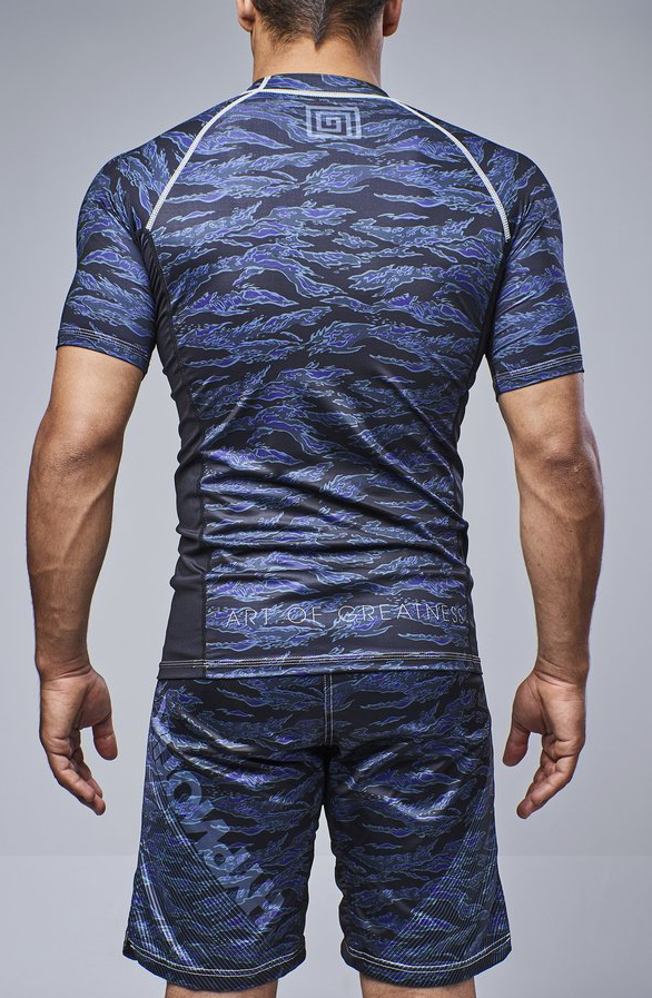 hypnotik-geo-tiger-short-sleeve-rashguard-navy-3