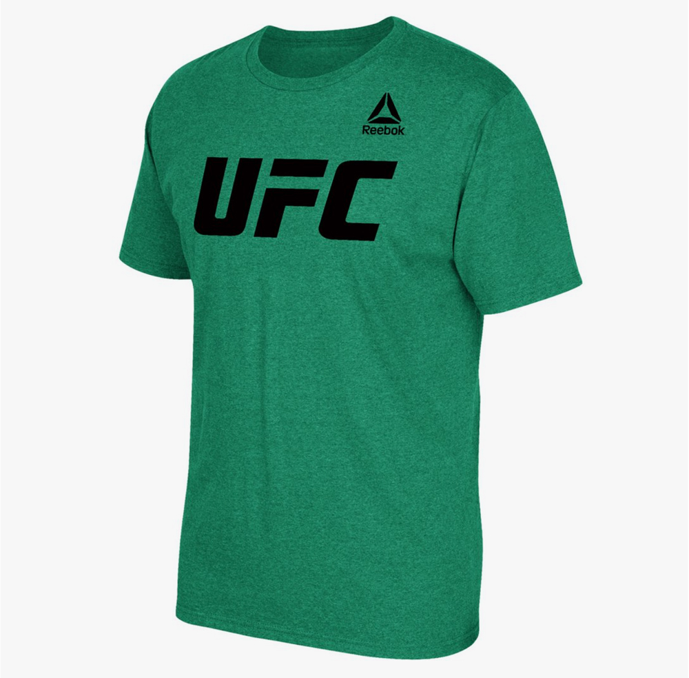 Reebok Mens UFC Essentials Logo Crew Neck Short Sleeve T-Shirt 
