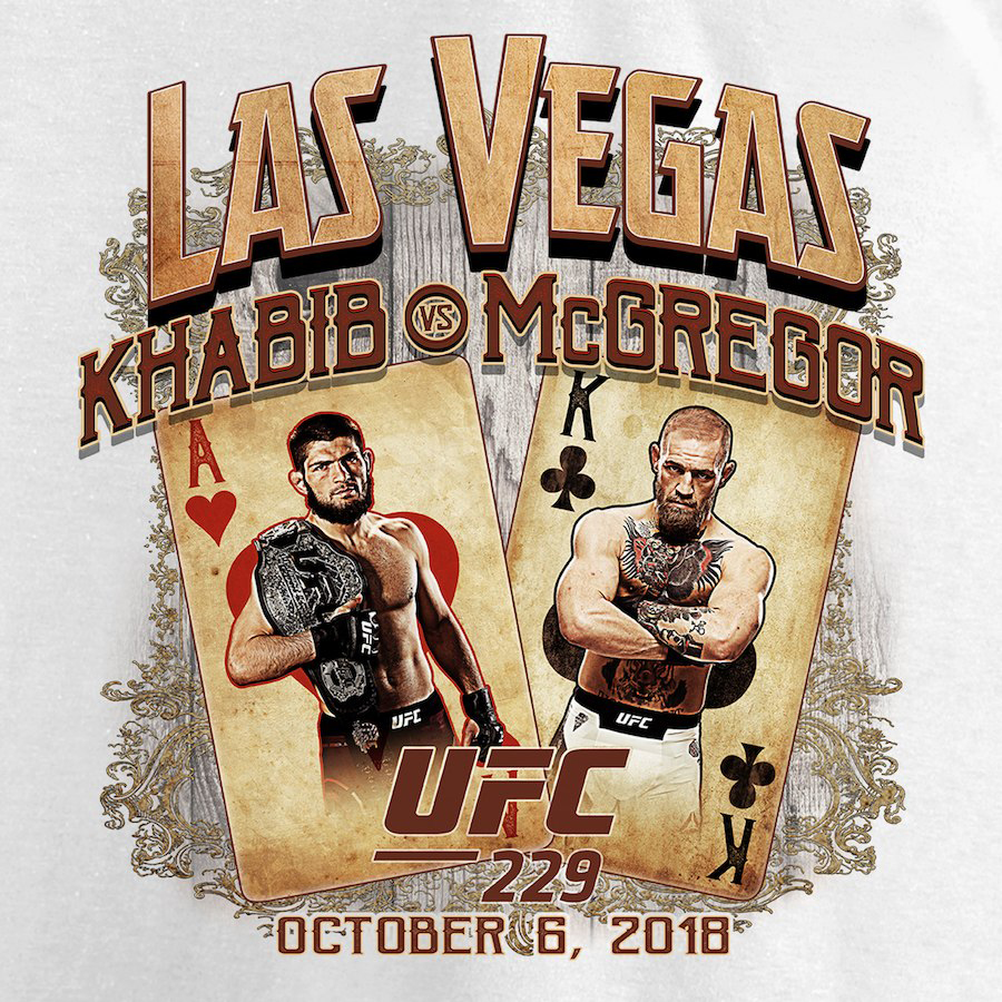 Ufc Khabib Vs Mcgregor Vegas Shirts Fighterxfashion