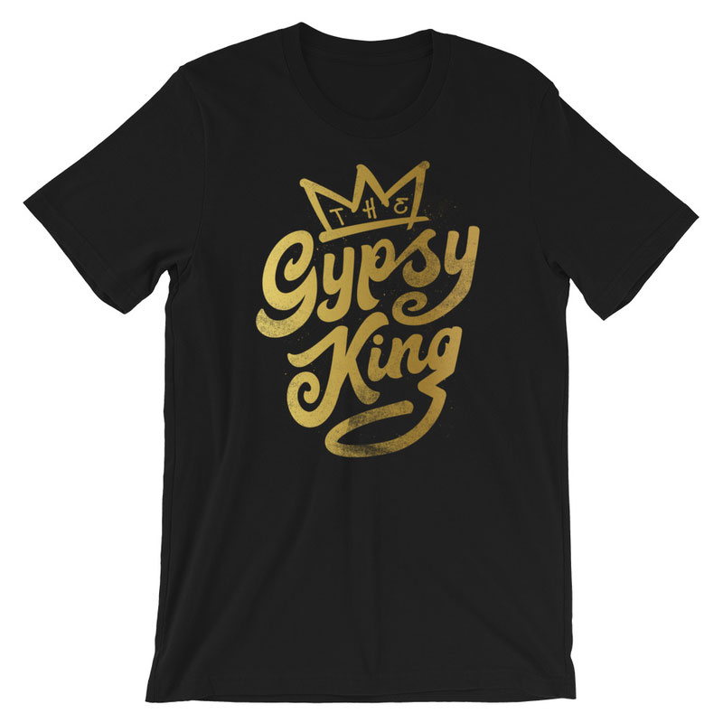Tyson Fury WWE Shirts for Crown Jewel 2019