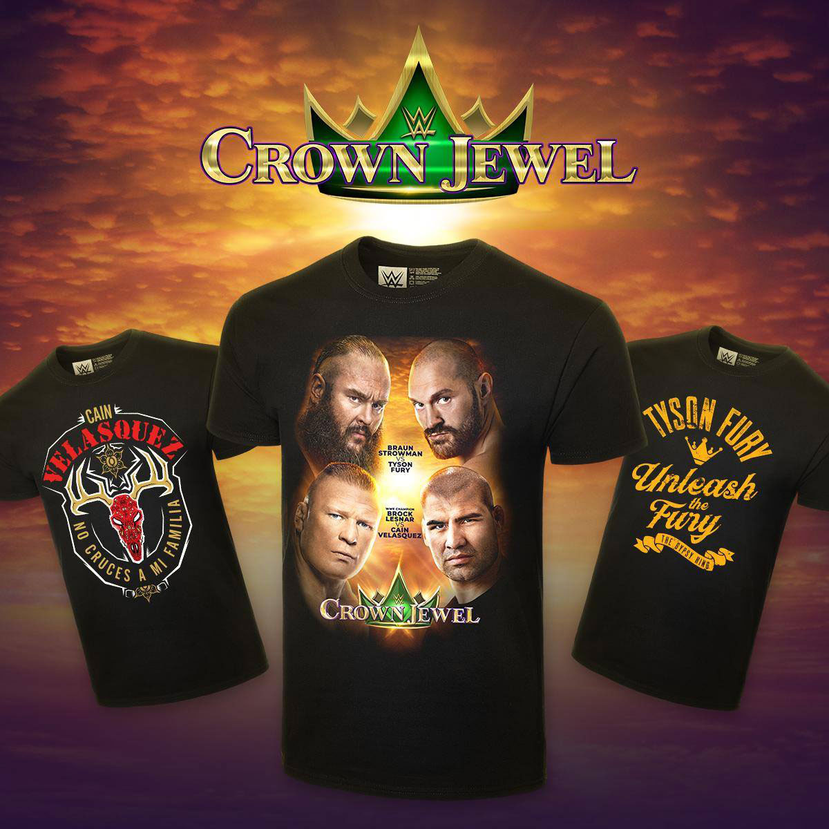 WWE Crown Jewel 2019 | FighterXFashion.com