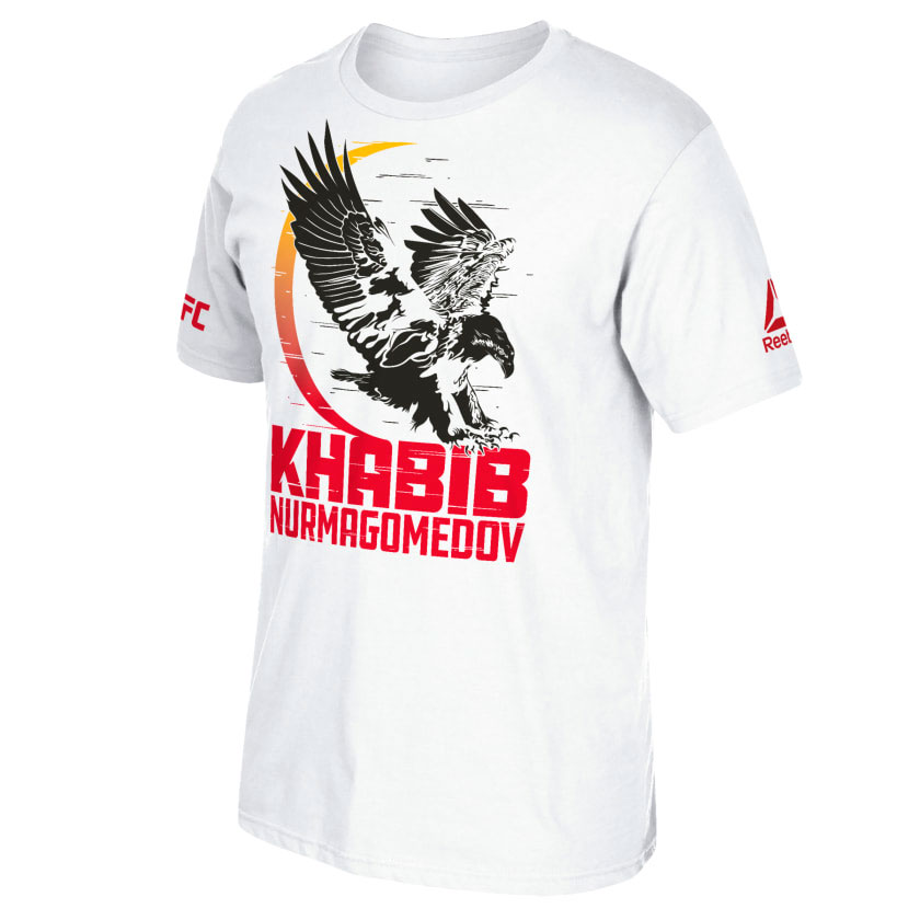 UFC Reebok Khabib Crescent Eagle Shirt 
