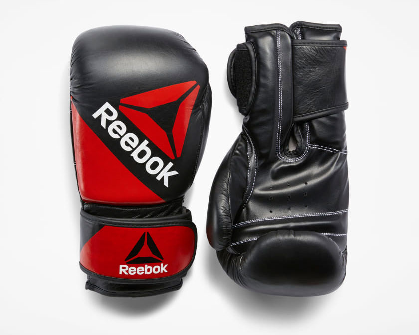 Reebok MMA Open Finger Glove Combat Gym Boxing Training Gloves RSCB-104RD 