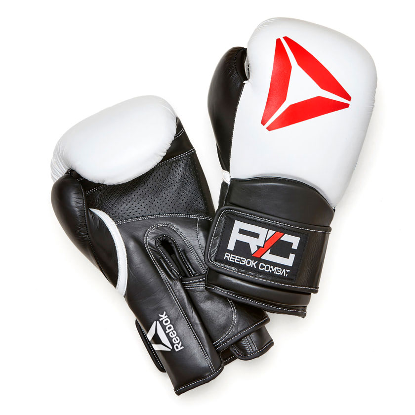 Reebok  Boxing Mitts Size XL 320g for Advanced and Beginners Grey Black 