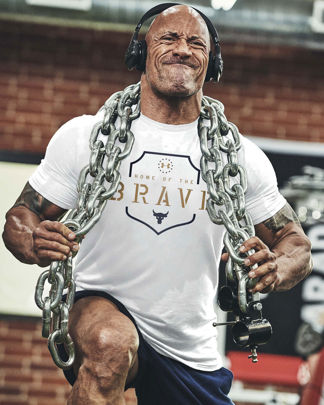 the rock for under armour
