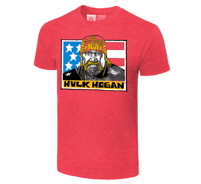 hulk hogan american made t shirt