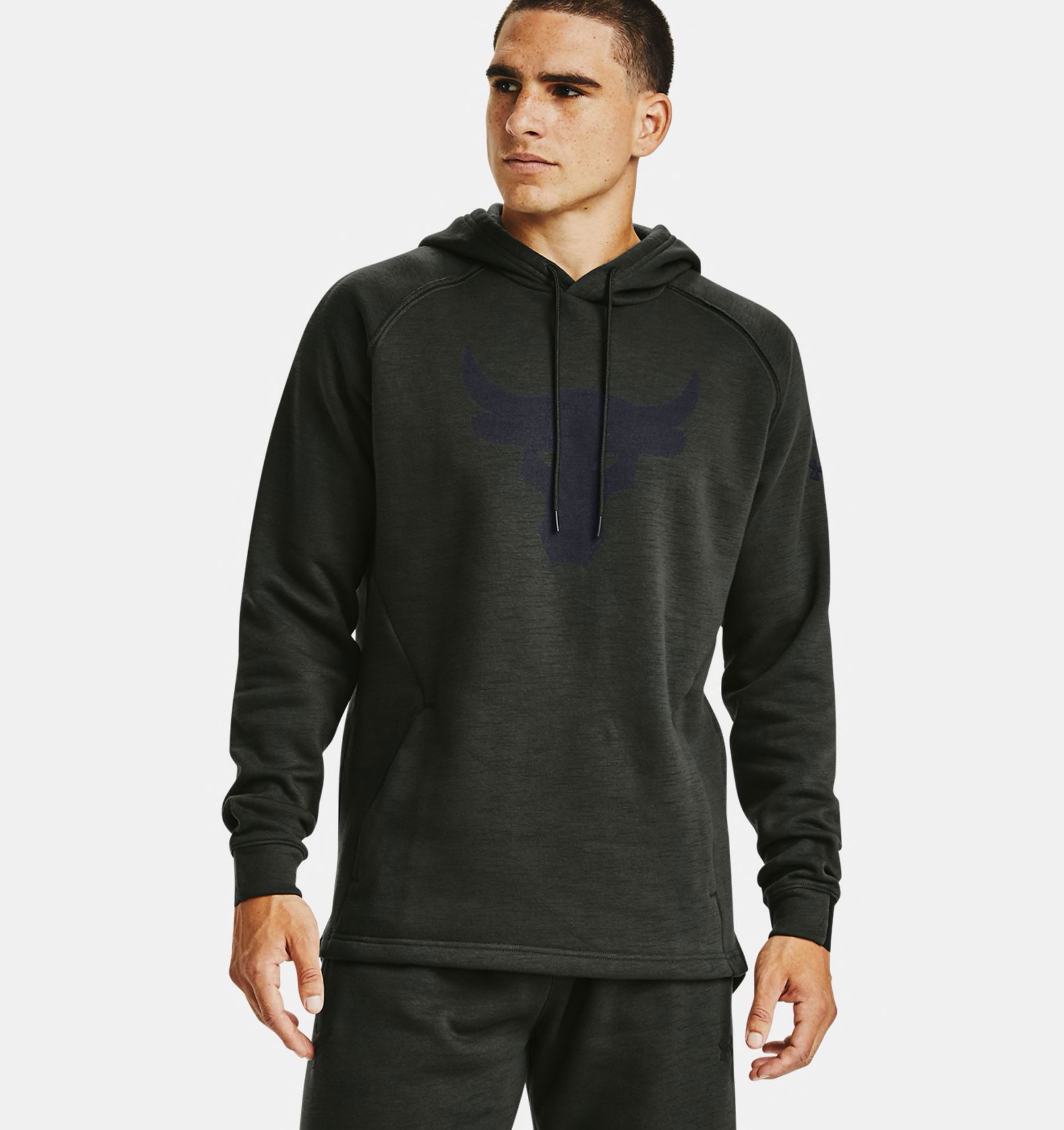 Under Armour Men's Project Rock Veteran's Day 2020 Camo Hoodie