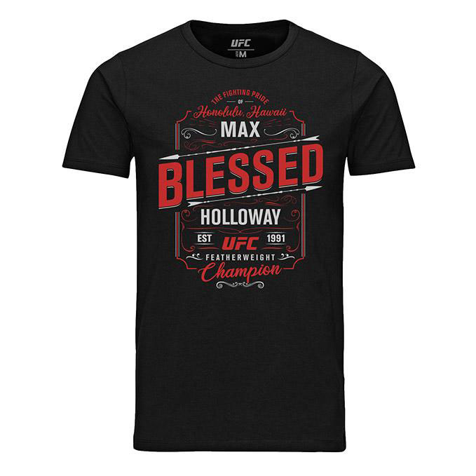 max-holloway-black-ufc-shirt