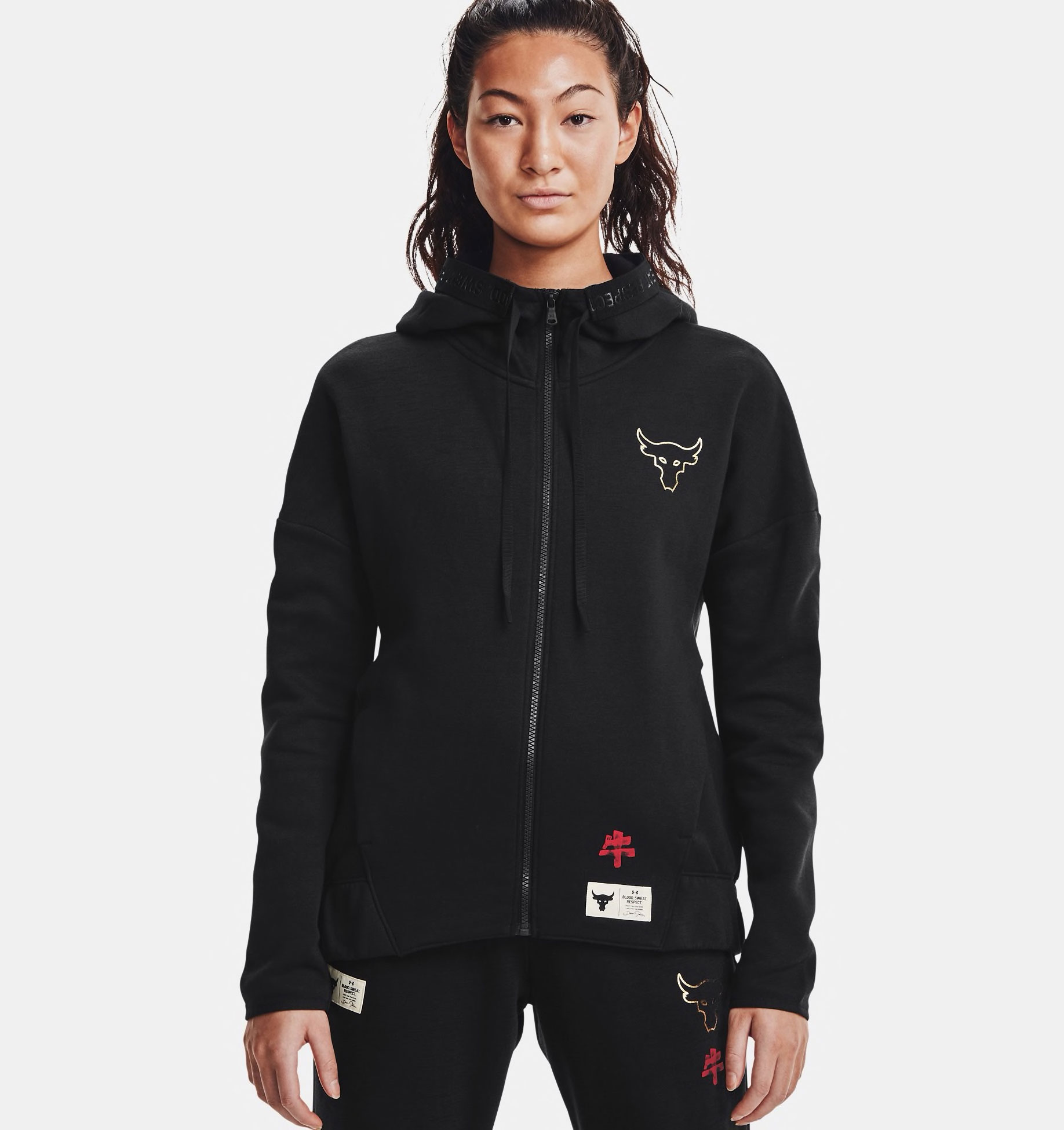 Project rock hot sale women's hoodie