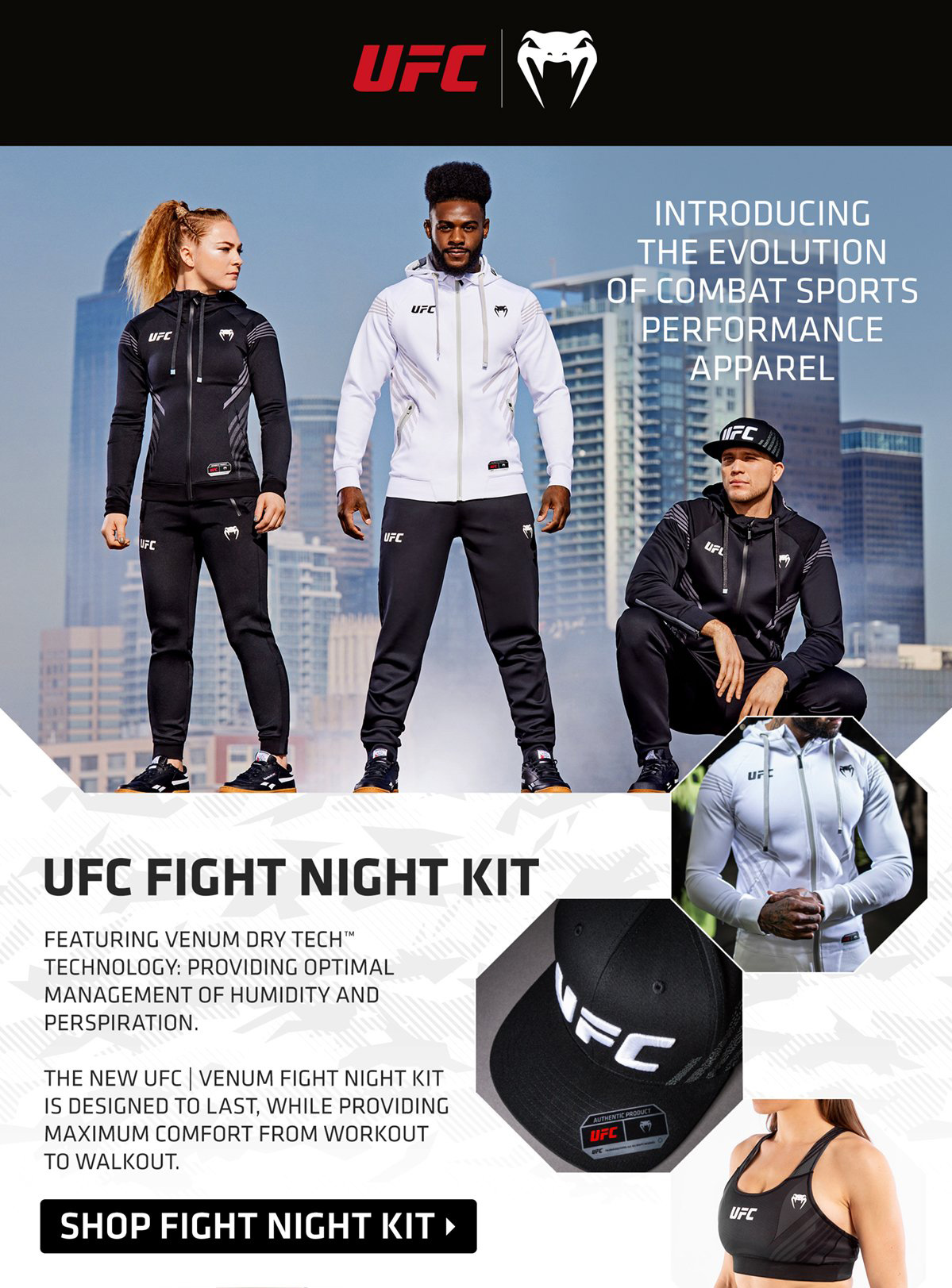 The MMA India Show - Venum Fight Gear is out on the UFC Store