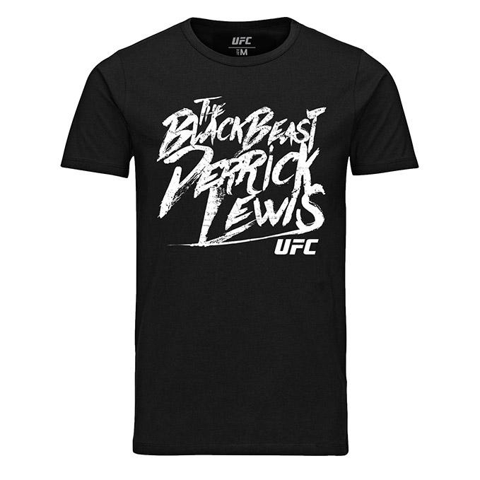 derrick-lewis-ufc-265-black-beast-shirt