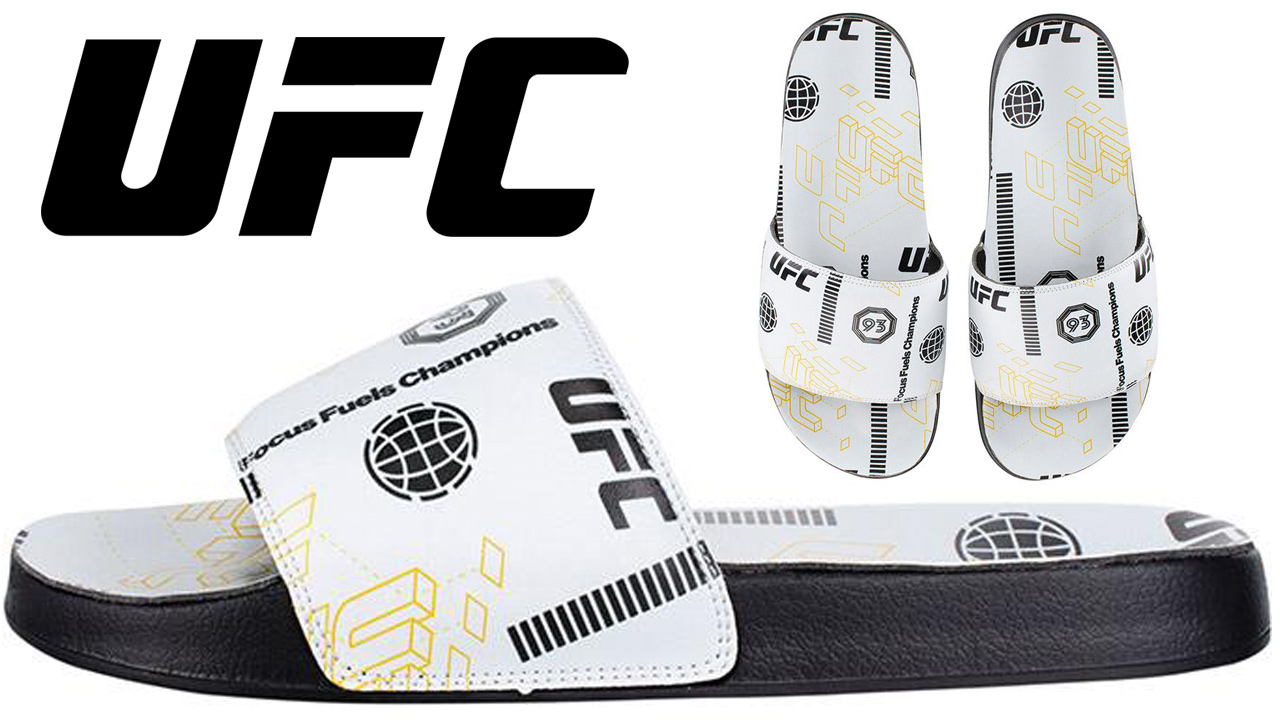 thumbnail image 2 of UFC Men's Octagon Slide Sandals - Comfortable Athletic Slides With EVA Sole 2 of 12