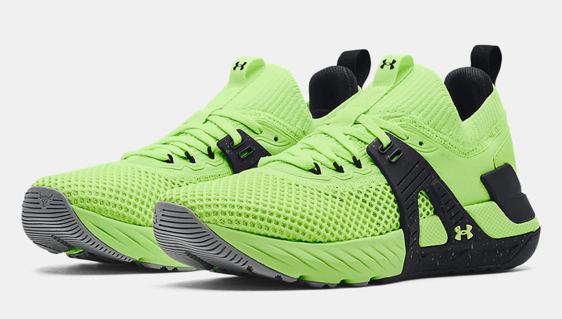 Project Rock 4 Under Armour Shoes in Lime Black