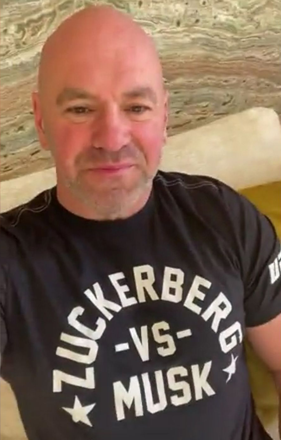 Dana-White-Wearing-Zuckerberg-vs-Musk-Shirt
