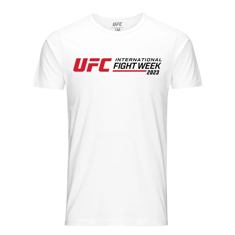 UFC-International-Fight-Week-2023-T-Shirt-White