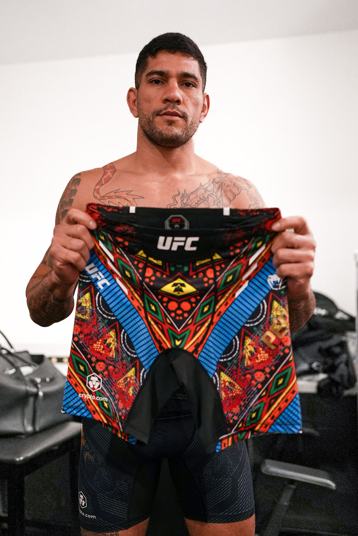 Alex Pereira UFC 300 Venum Fight Night Shorts 1