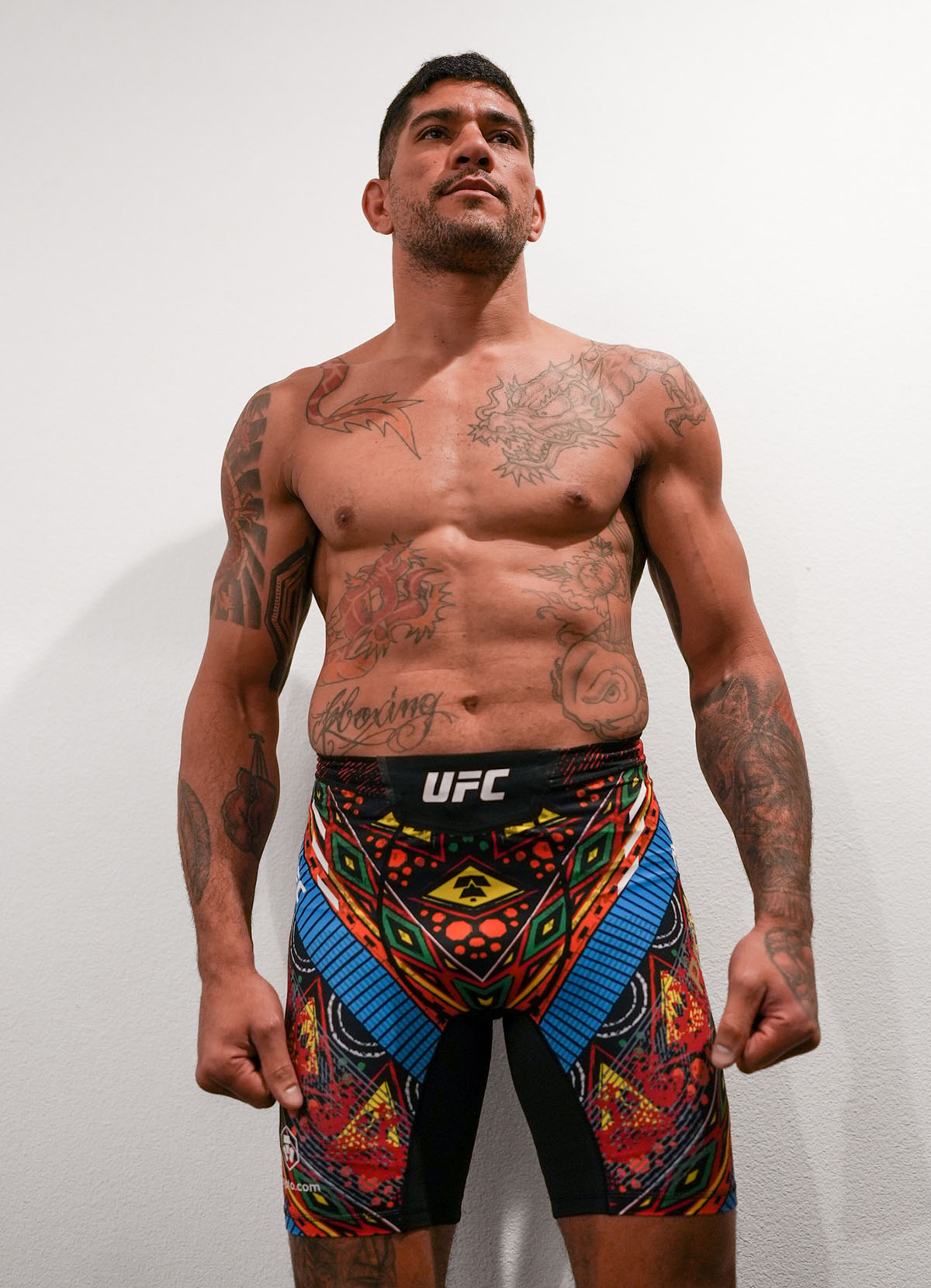 Alex Pereira UFC 300 Venum Fight Night Shorts 2