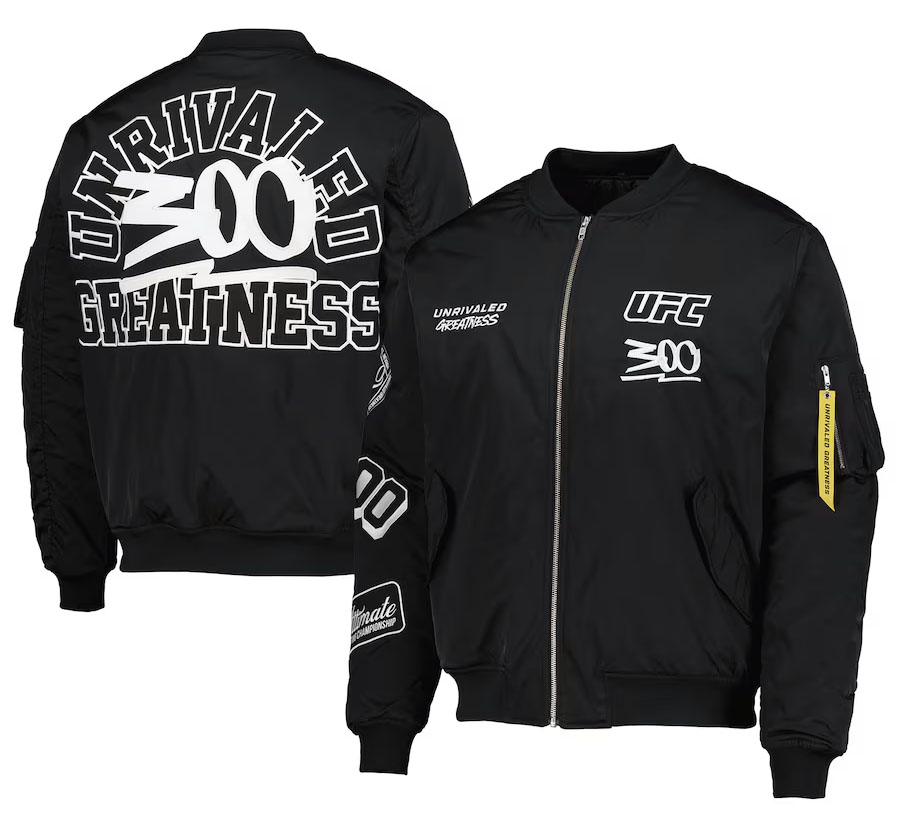 UFC 300 Full Zip Bomber Jacket