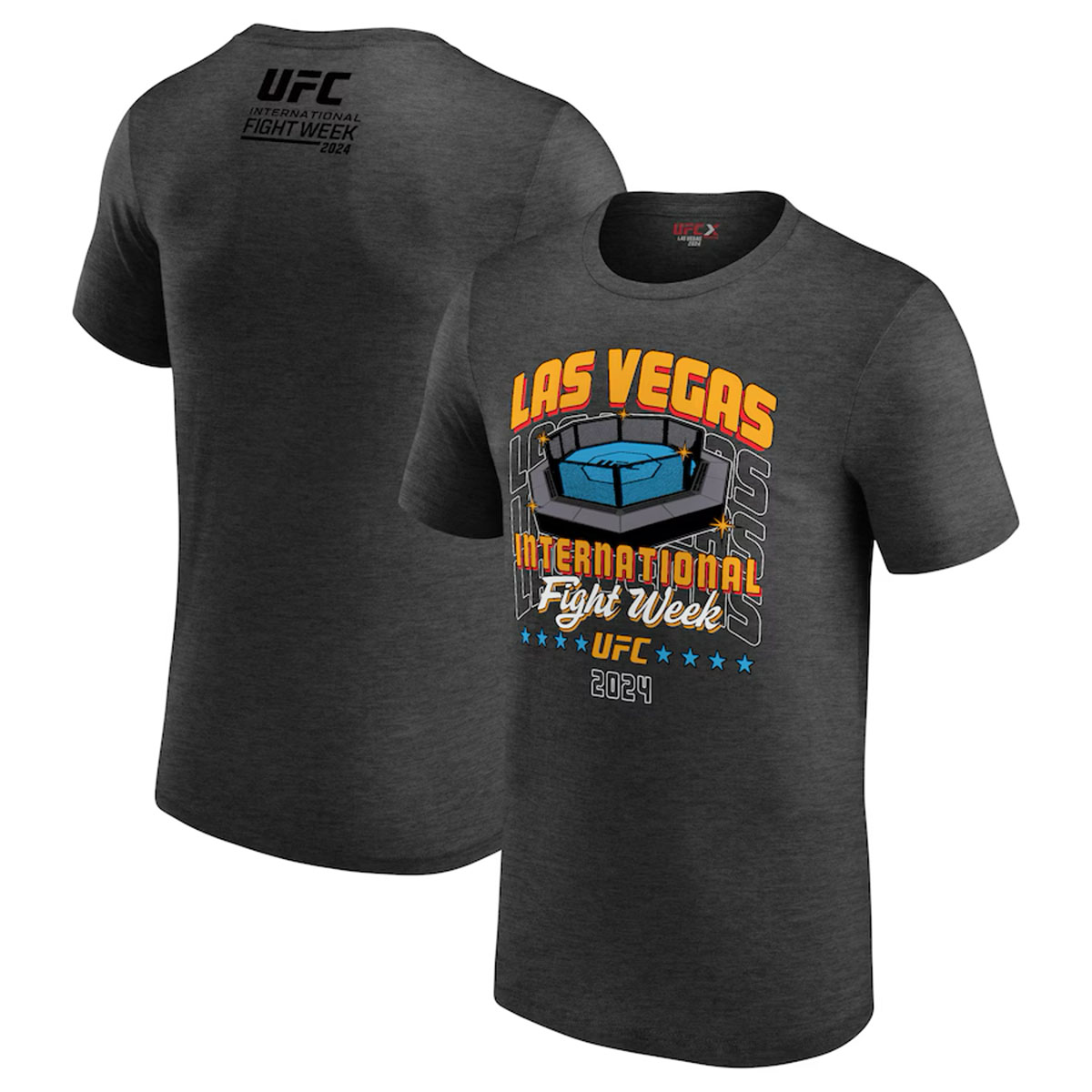 UFC-2024-International-Fight-Week-T-Shirt-Black