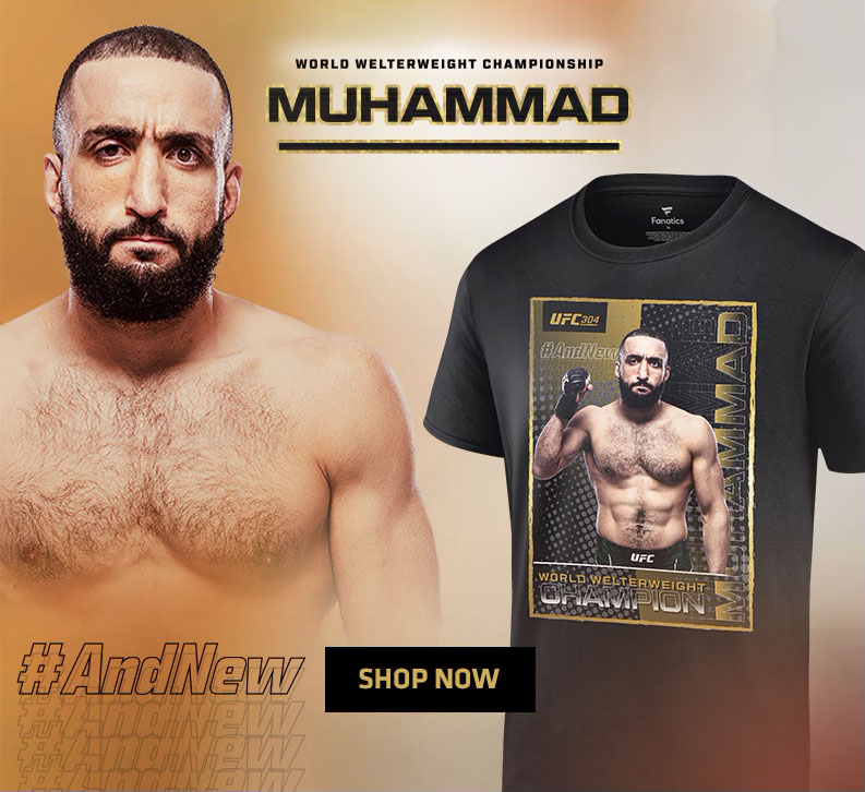 Belal Muhammad UFC 304 Champion Tee