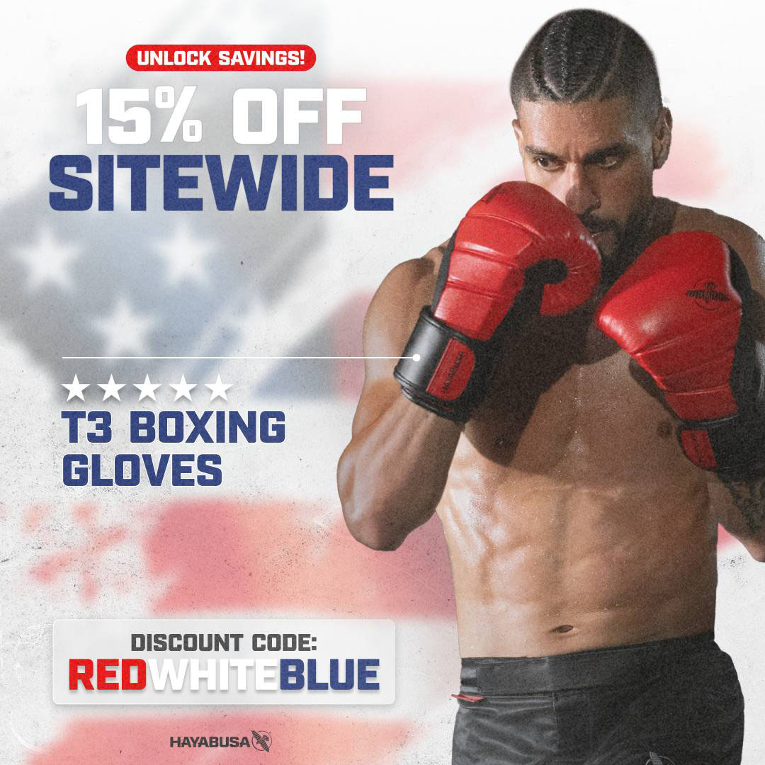 Hayabusa Fightwear Independence Day July 4th Sale 2024