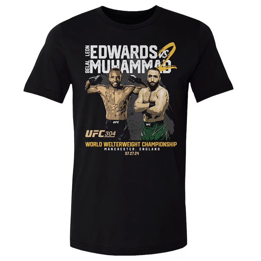 UFC 304 Event T Shirt 500 Level