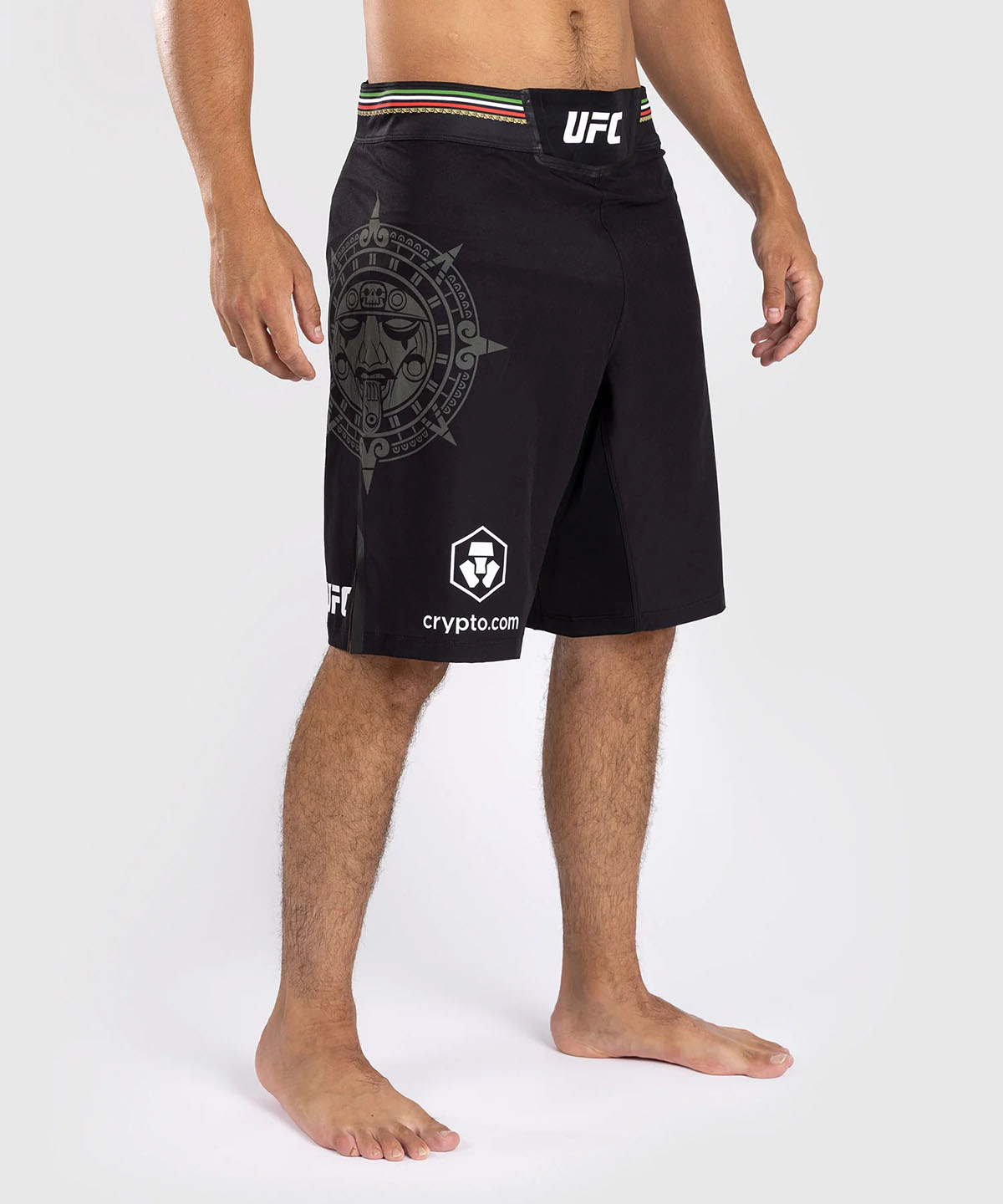 Noche UFC Venum Fight Night Long Fit Fight Shorts Black 3