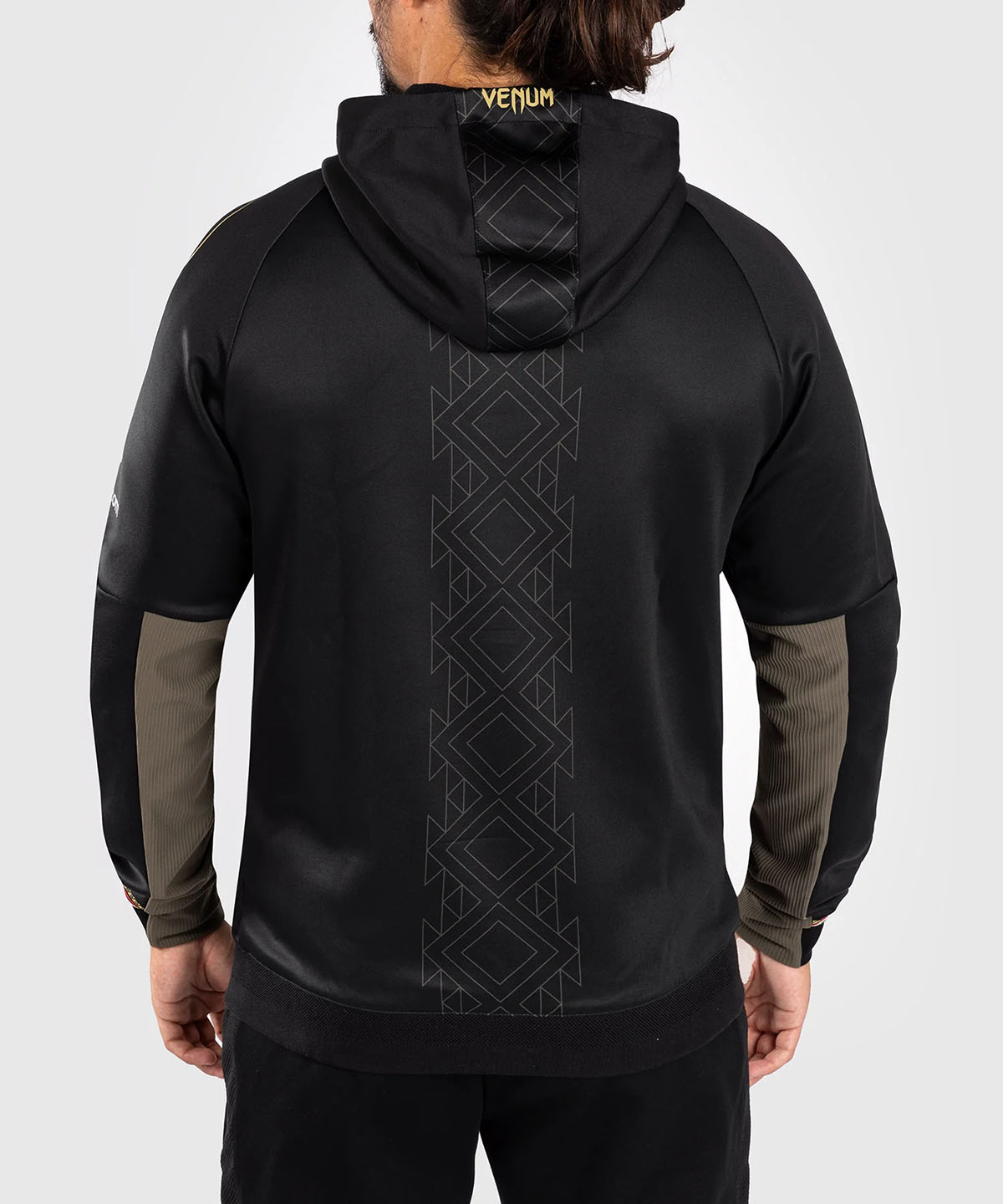 Noche UFC Venum Fight Night Mens Walkout Hoodie Black 2