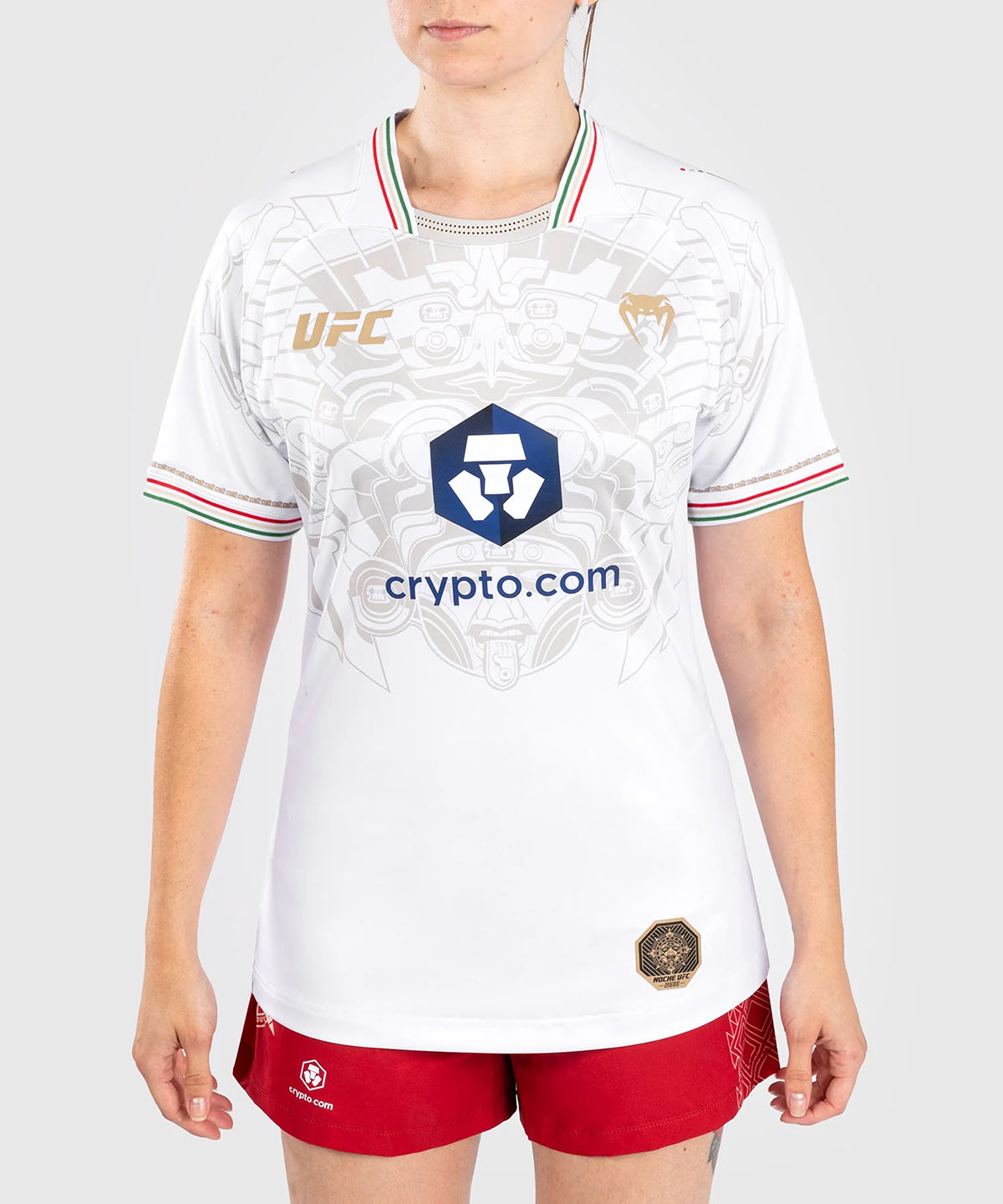 Noche UFC Venum Fight Night Womens Walkout Jersey White 1