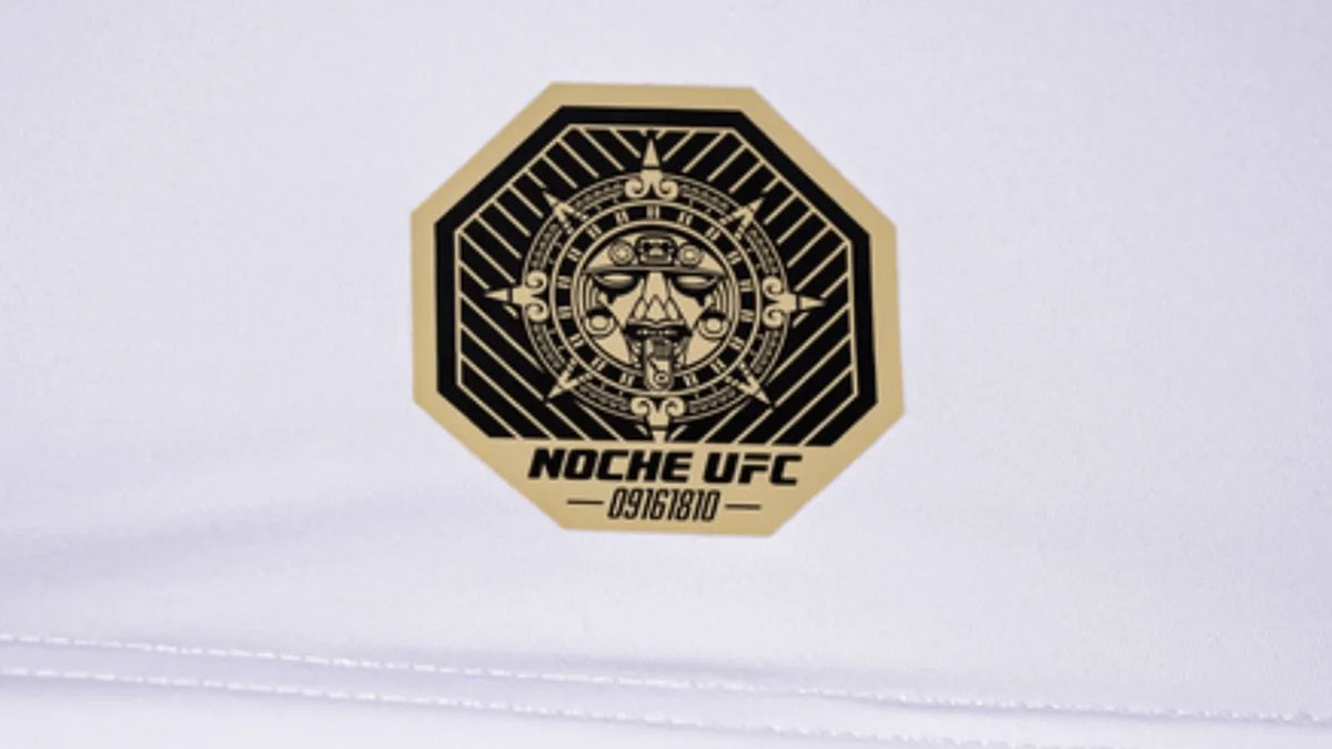 Noche UFC Venum UFC Fighter Jersey Detail