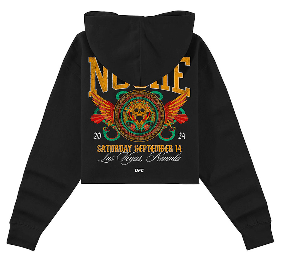 Noche UFC Womens Black Hoodie 2