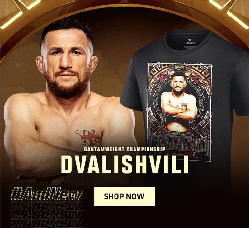 Merab Dvalishvili Noche UFC And New Bantamweight Champion T-Shirt