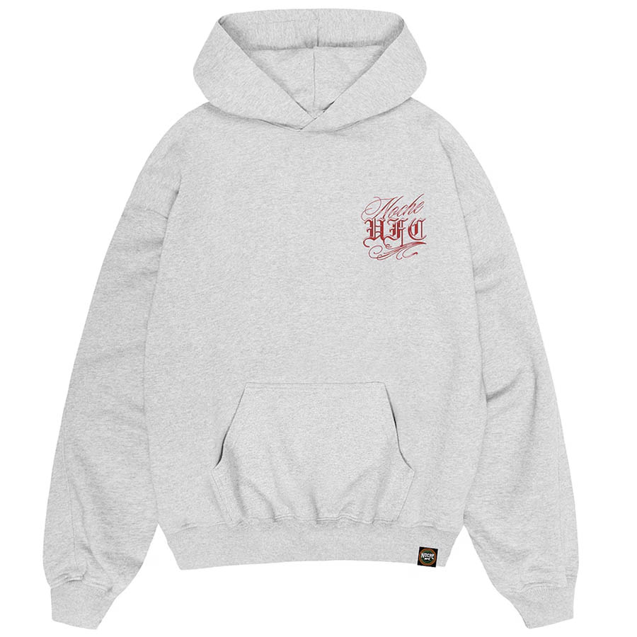 Noche UFC Mens Grey Fecha Hoodie 1.