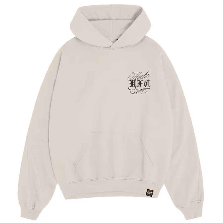 Noche UFC Tan Mens Fecha Hoodie 1