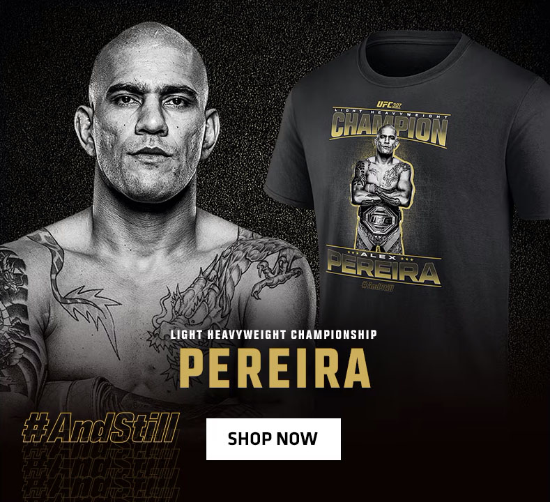 Alex Pereira UFC 307 Champion T Shirt