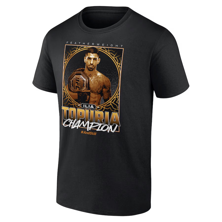 Ilia Topuria UFC 308 And Still Featherweight Champion T Shirt