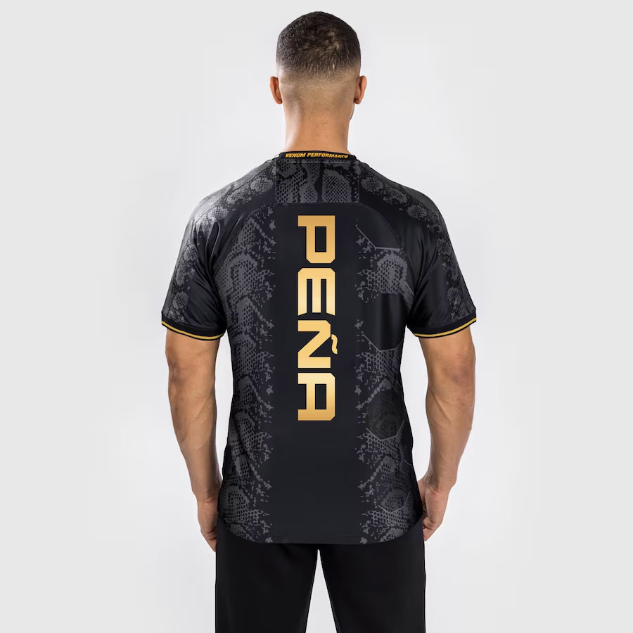 Julianna Pena UFC Champion Venum Mens Walkout Jersey Black Gold