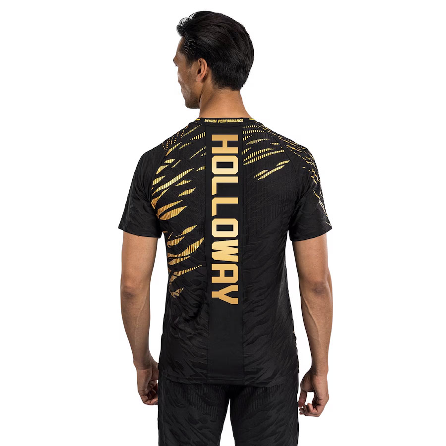 Max Holloway UFC Venum Primal Walkout Jersey Black Gold