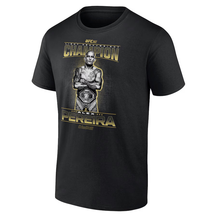 UFC 307 Alex Pereira Champion Shirt