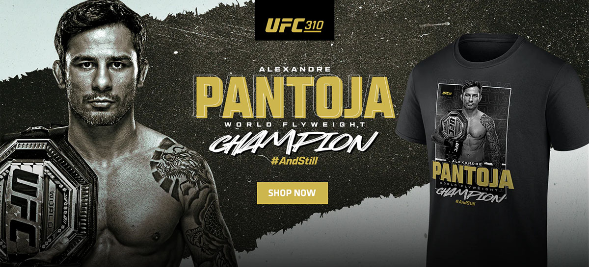 Alexandre Pantoja UFC 310 Champion Shirt