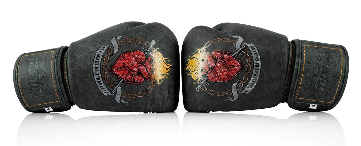 Fairtex Tom Atencio The Heart of the Warrior Boxing Gloves 2