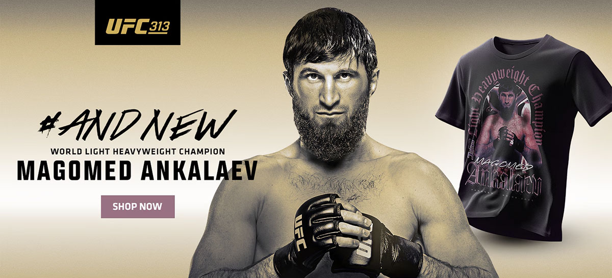 Magomed Ankalaev UFC 313 Champion Shirt
