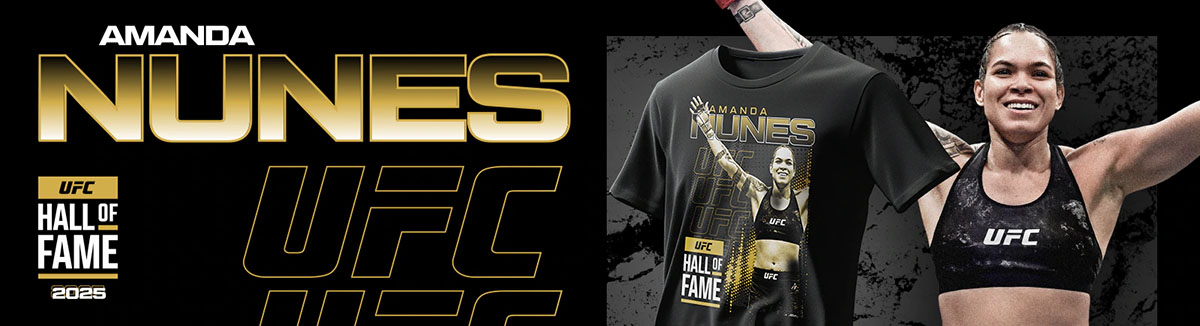 Amanda Nunes UFC Hall of Fame Shirt