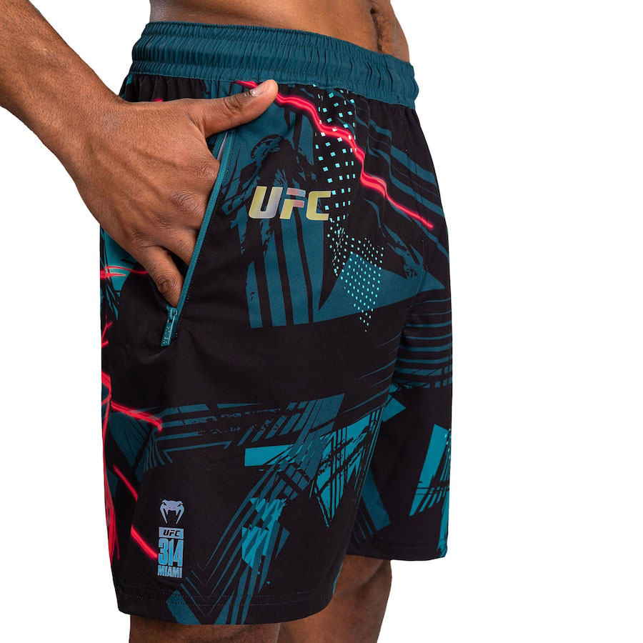 UFC 314 Venum Miami Edition Fight Week Shorts Black 3