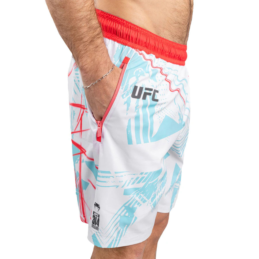 UFC 314 Venum Miami Edition Fight Week Shorts White 4